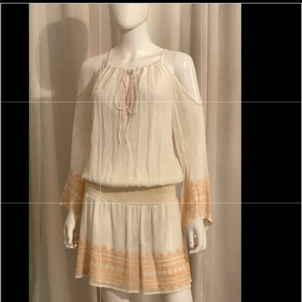Cold shoulder dress
